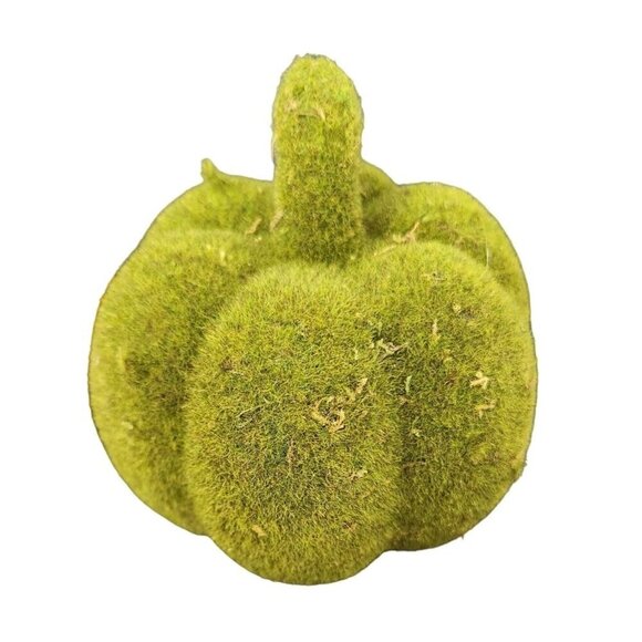 Autumn Harvest Ceramic Spoon Rest Moss Pumpkin & Orange Ceramic Pumpkin Kitchen - Picture 4 of 6